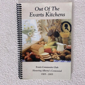Vintage Evarts Community  Club Out Of The Evarts Kitchen Cookbook